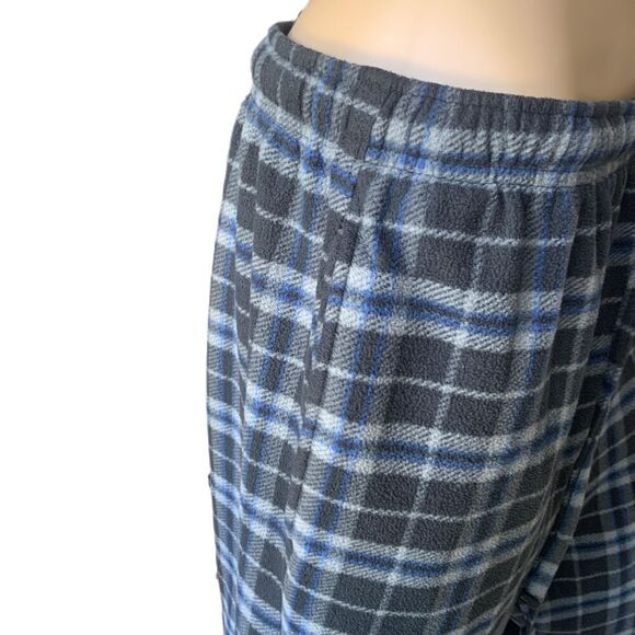 Beverly Hills Polo Club Plaid Drawstring College Loungewear Pajama Pants Large - Picture 4 of 13